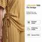 Women’s Striped 2-Piece Set Top & Wide Leg Pants