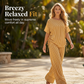 Women’s Striped 2-Piece Set Top & Wide Leg Pants