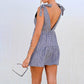 Women's Soft Casual V-Neck Mini Dress