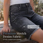 Dames Casual Hoge Taille Franjes Denim Shorts