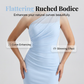 Asymmetrical Neckline Bodycon Formal Party Dress