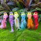 12 Stuks Kunstmatige Geveerde Vogels met Clips