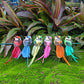 12 Stuks Kunstmatige Geveerde Vogels met Clips