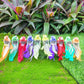 12 Stuks Kunstmatige Geveerde Vogels met Clips