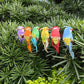 12 Stuks Kunstmatige Geveerde Vogels met Clips