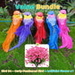 12 Stuks Kunstmatige Geveerde Vogels met Clips