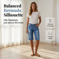 Dames Casual Distressed Denim Bermuda Shorts