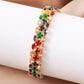 🌸 NU 50% KORTING! 🌸 Elegante, veelkleurige tennisarmband voor dames