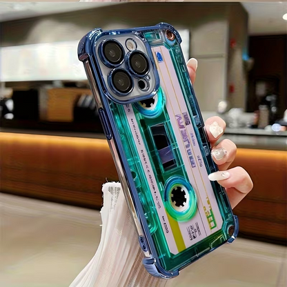 Nostalgisch Cassettebandje Siliconen Beschermhoes