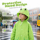 Waterdichte regenponcho voor kinderen met capuchon