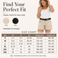 Dames Casual Stretch Shorts met Utility Zakken