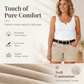 Dames Casual Stretch Shorts met Utility Zakken