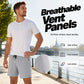 Heren Sneldrogende Sportshorts met Ritszakken