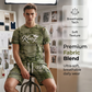 👕🌞 Heren Casual Nep-Denim Print T-Shirt & Shorts Set | Nu 50% Korting! | Maten S-5XL 🔥