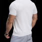 Breathable V-Neck Knit Tee