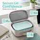Draagbare Voedselveilige Siliconen Lunchbox