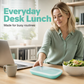 Draagbare Voedselveilige Siliconen Lunchbox