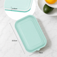 Draagbare Voedselveilige Siliconen Lunchbox