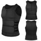 💥【BEPERKTE TIJD 50% KORTING】🔥 Heren Shapewear Riem | Dubbele Klittenband | 4 Stalen Beugels | Polyester | Zwart | Taillevorming