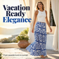 Dames Maxi Rok Zomervakantie Lange Rok