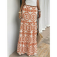Dames Maxi Rok Zomervakantie Lange Rok