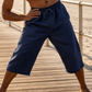 Ademende Cropped Lounge Broek