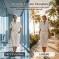 Dames Losse Effen Kleur Tweedelige Set