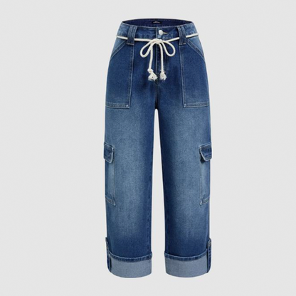 Dames Casual Wijdbeense Cargobroek