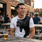 Heren Ademend Grafisch Bedrukt T-Shirt