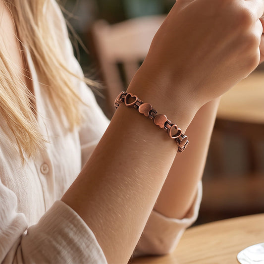 Elegante Hartschakel Magnetische Armband