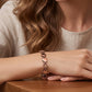 Elegante Hartschakel Magnetische Armband