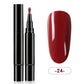 💅 3-in-1 Gel Nail Pen | Base + Kleur + Top Coat in één | UV/LED-uithardend | Reisvriendelijk & knoei-vrij | Hoogglans finish | Must-have voor DIY-nagelkunst