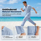 Casual herenoverhemd en -broek van linnenmix, losse pasvorm, strandkleding