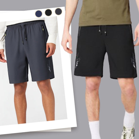 Heren Koele Luchtige Sneldrogende Sportshorts