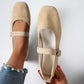 Comfortabele PU Suède-Look Ballerina's met Bandje