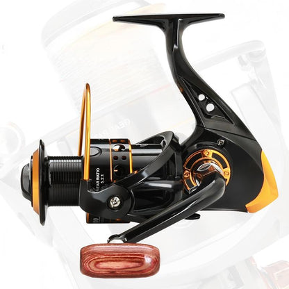 🎣💪 50% KORTING! Alsof je een zijdezachte katapult in je handen hebt die nooit knoopt! CNC gespoeld, koperen hoofdtandwiel, werpt verder dan je ooit durfde te dromen.
