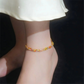 Retro Crossover Twisted Multicolor Zircon verstelbare armband voor dames