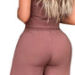 Dames Mouwloze Top & Broek 2-Delige Set