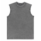 Heren Vintage Wash Mouwloos Tank Top