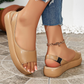 Sportieve platform sandalen voor dames
