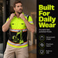 📢📢50% KORTING !! ⏰Casual herenshirt met Excavator-print