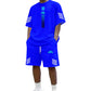 Heren Zomer T-shirt & Shorts Tweetelig Set