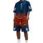 Heren Zomer T-shirt & Shorts Tweetelig Set