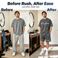 Heren Casual T-shirt en Shorts Set