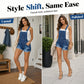 Dames Casual Denim Korte Tuinbroek