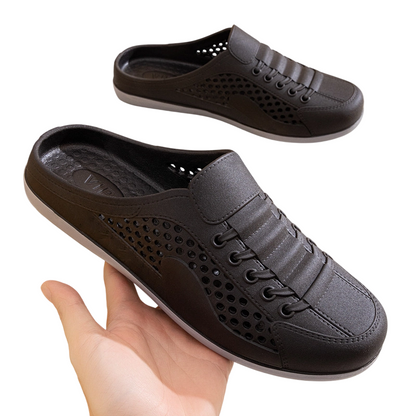 Heren Zomer Ademende Mesh Halfslippers Instappers
