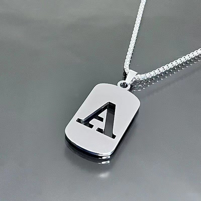 Minimale Initiaal Ketting voor Dames & Heren
