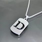 Minimale Initiaal Ketting voor Dames & Heren
