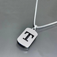 Minimale Initiaal Ketting voor Dames & Heren