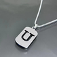 Minimale Initiaal Ketting voor Dames & Heren